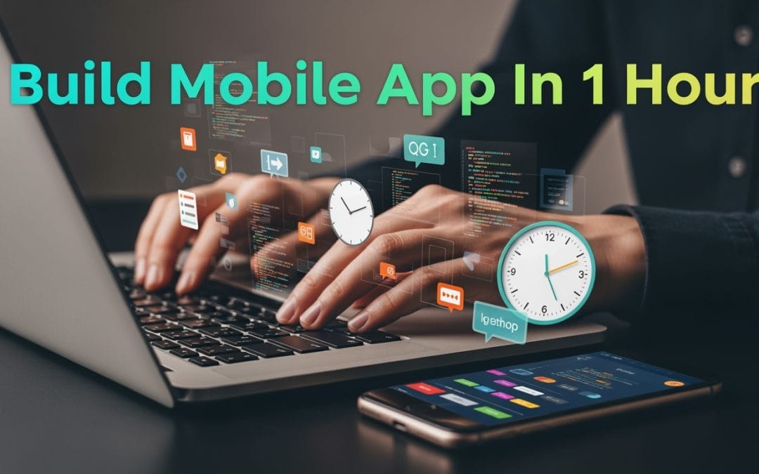 How to build a mobile app in one hour: A step-by-step guide